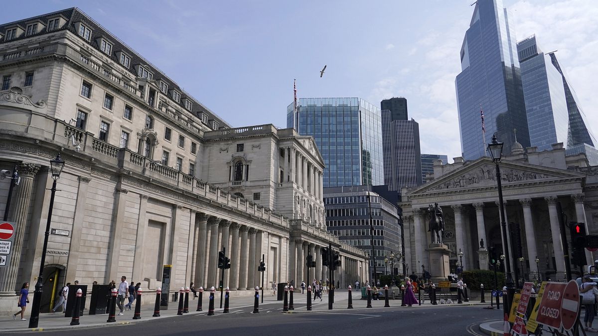 The UK's Bank of England, also colloquially known as The Old Lady of Threadneedle Street