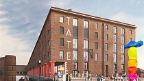 Mock-up of Tate Liverpool's exterior