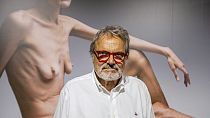 Oliviero Toscani on the occasion of the 'Oliviero Toscani' exhibition at the Palazzo Reale in Milan, 23 June 2022