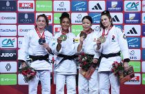 Paris Grand Slam - 57 kg category medalists