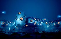 Mockup of DEEP's flagship underwater habitat Sentinel