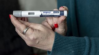 Library picture of a dosage of Wegovy, made by Novo Nordisk