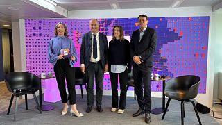 Méabh Mc Mahon with Klaus Welle, Adélaïde Charlier and Javi López