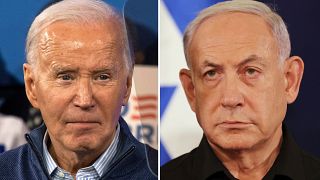 US President Joe Biden and Israeli Prime Minister Benjamin Netanyahu
