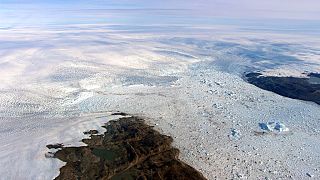The ice sheet of Greenland