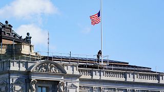 The Library of Congress, which houses the US Copyright Office, stands on Capitol Hill in Washington, Oct. 18, 2021