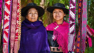 WATCH: The Andean weaver preserving her vibrant handcrafting heritage