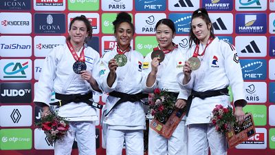 Paris Grand Slam - 57 kg category medalists
