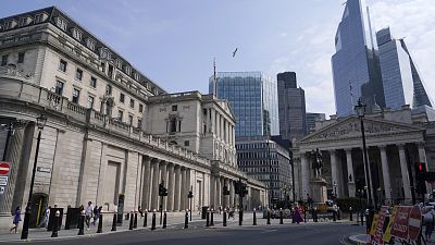 The UK's Bank of England, also colloquially known as The Old Lady of Threadneedle Street