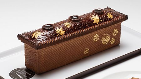 Taiki Mano's winning gold-leafed pâté en croûte 