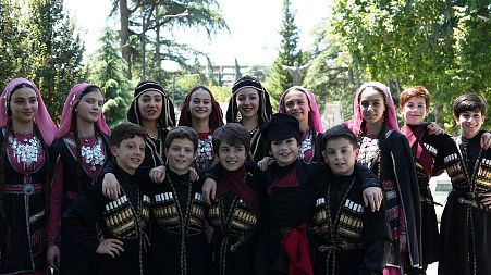 Watch: The young performers celebrating their heritage through dance in Georgia.