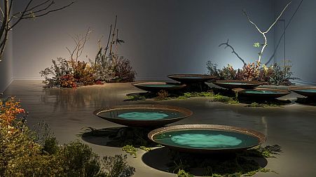 Bianca Bondi, "Scrying in Astral Ponds", 2023, at "La Casa Encendida" in Madrid.