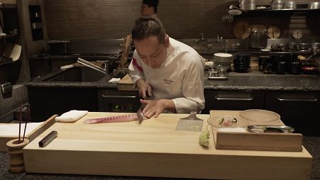 How Tokyo's ingredients and sights inspire chefs Yoshihisa Akiyama and Katsumi Kusumoto