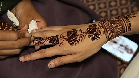 Moroccan women celebrate the art of henna tradition, now recognised by UNESCO