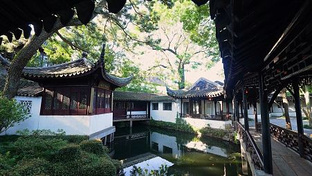 Chinese classical gardens strive for harmony with nature rather than control over it