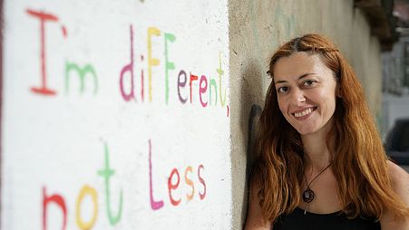 Watch: Georgian artist advocates autism awareness