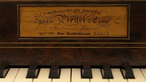 Frederic Chopin's last piano, a Pleyel, among the items on display at the refurbished museum of the Polish 19th century pianist and composer