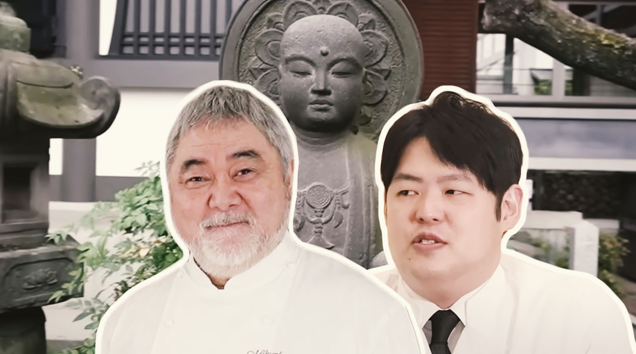 Gastronomic cuisine in Tokyo, with two of Japan's top chefs